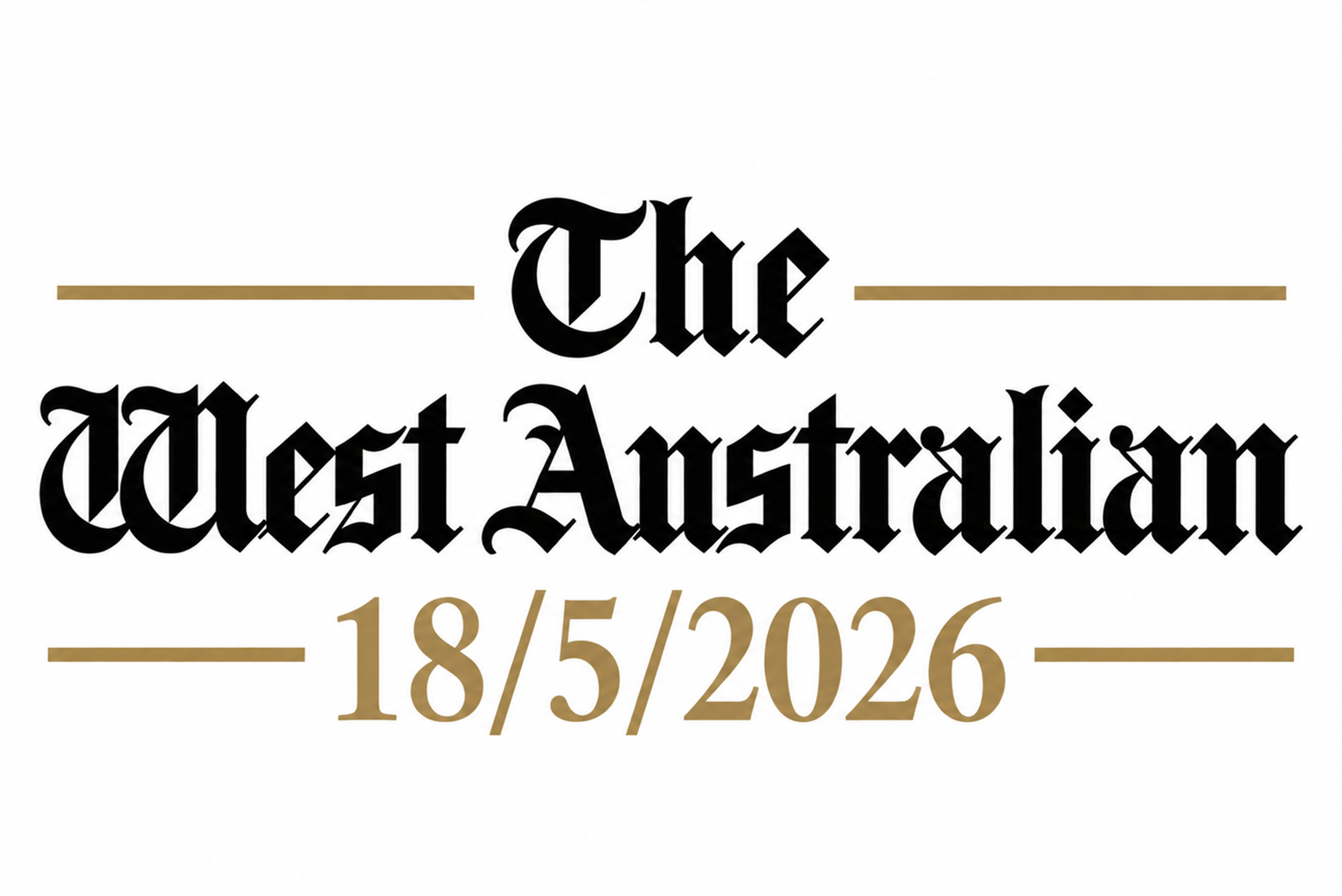 The West Australian media feature - 18 May 2026